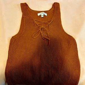 Brown Knitted shirt